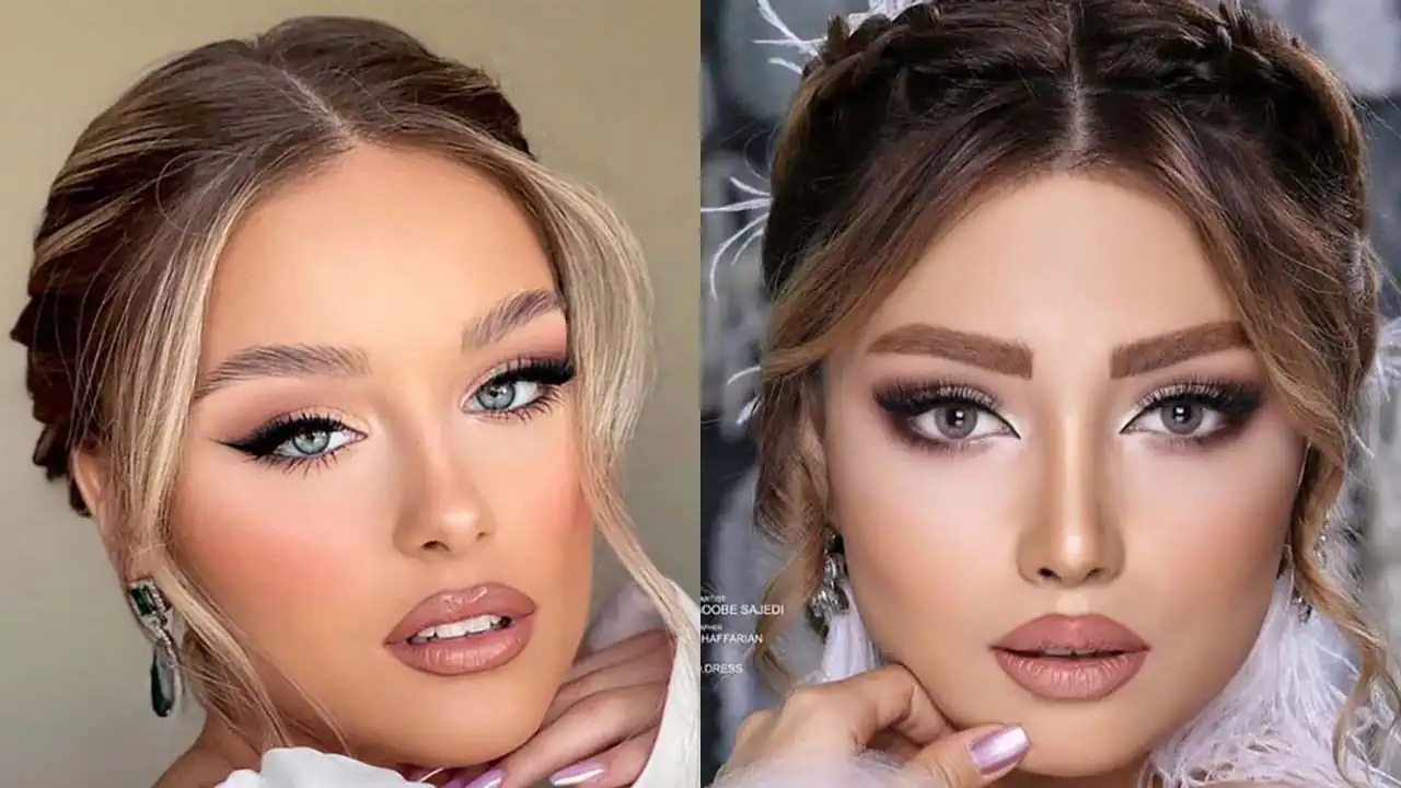 به روزترین مدل آرایش صورت + زیباترین مدل های آرایش صورت بسیار شیک و لاکچری