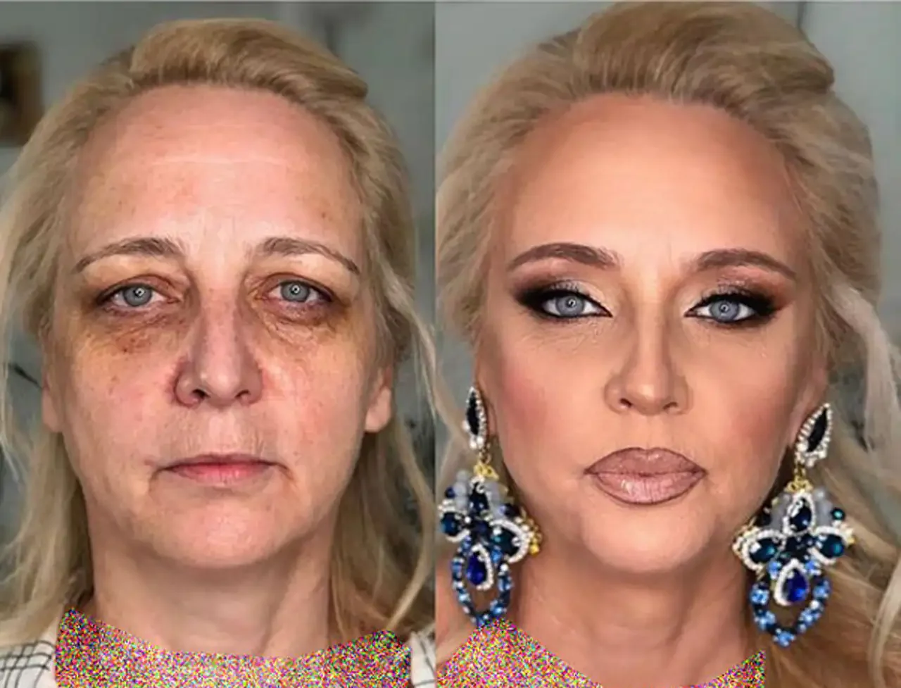 مدل آرایش صورت مادر داماد + زیباترین مدل های آرایش صورت مادر داماد ترند امسال