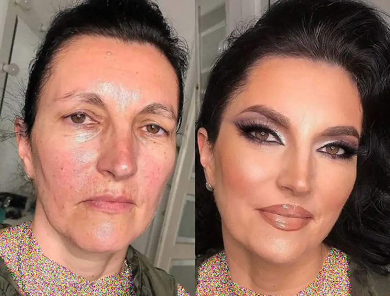 مدل آرایش صورت مادر داماد + زیباترین مدل های آرایش صورت مادر داماد ترند امسال