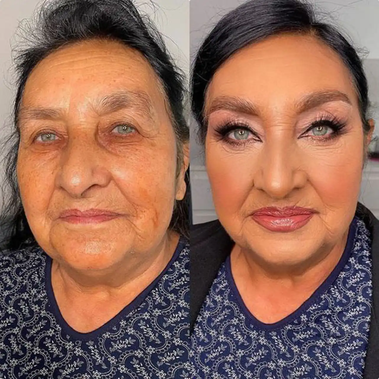 مدل آرایش صورت مادر داماد + زیباترین مدل های آرایش صورت مادر داماد ترند امسال