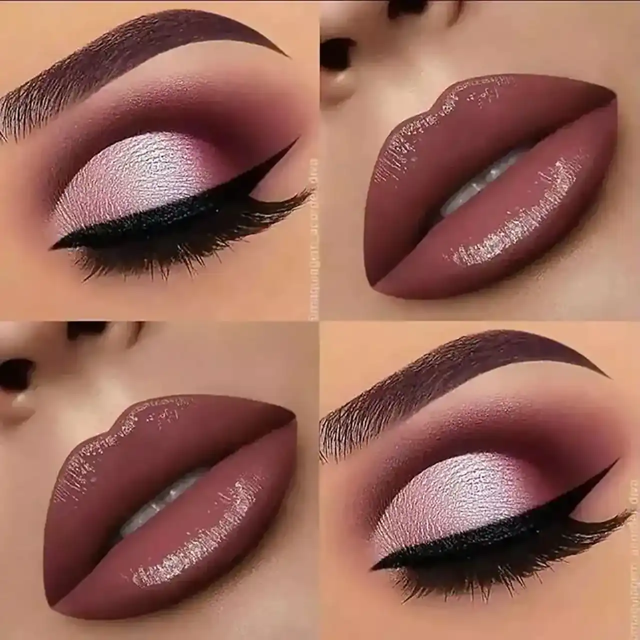 مدل آرایش صورت + زیباترین مدل های آرایش صورت ترند امسال بسیار شیک و لاکچری