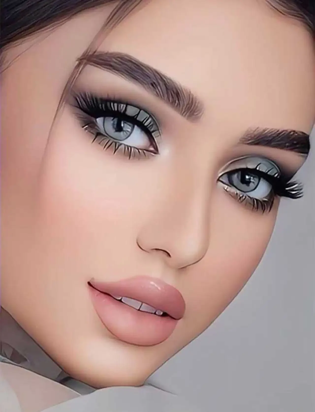 مدل آرایش صورت + زیباترین مدل های آرایش صورت ترند امسال بسیار شیک و لاکچری