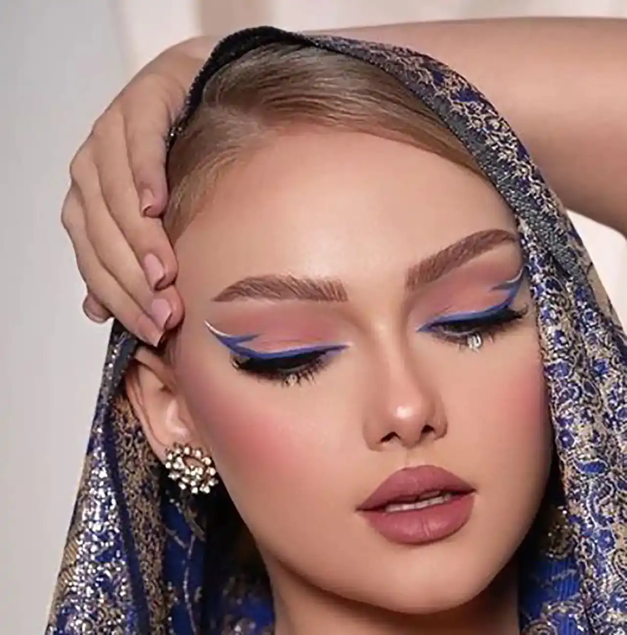مدل آرایش صورت + زیباترین مدل های آرایش صورت ترند امسال بسیار شیک و لاکچری