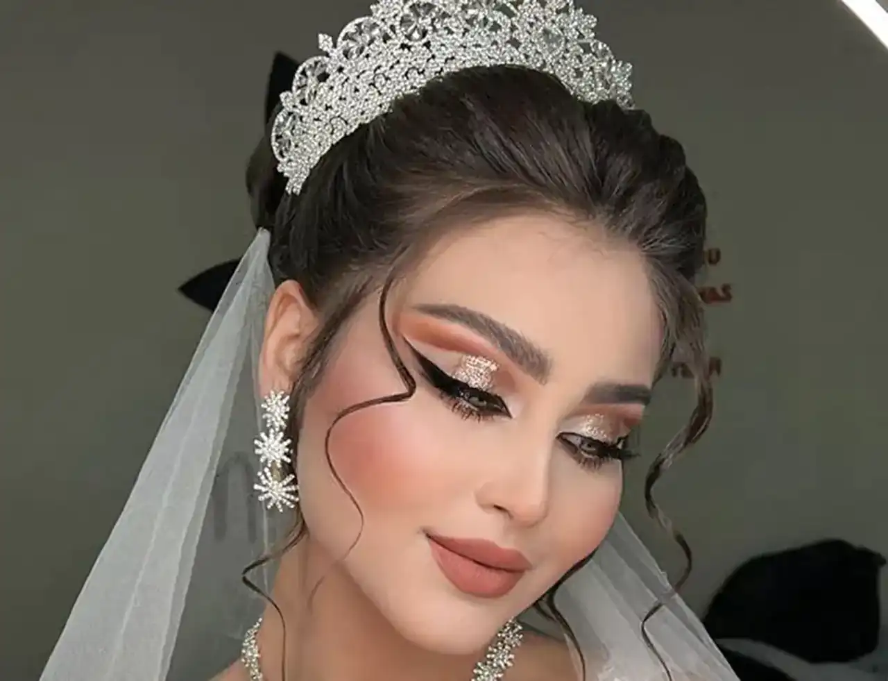 مدل عروس عربی + زیباترین مدل های میکاپ عروس عربی بسیار شیک و لاکچری