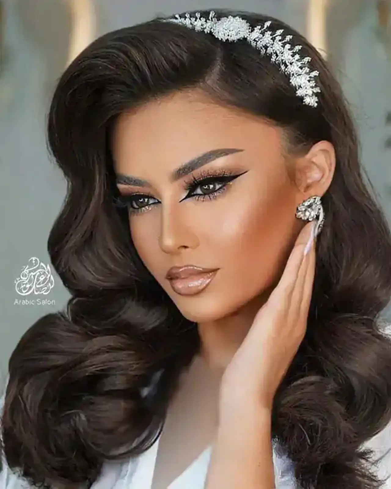 مدل عروس عربی + زیباترین مدل های میکاپ عروس عربی بسیار شیک و لاکچری