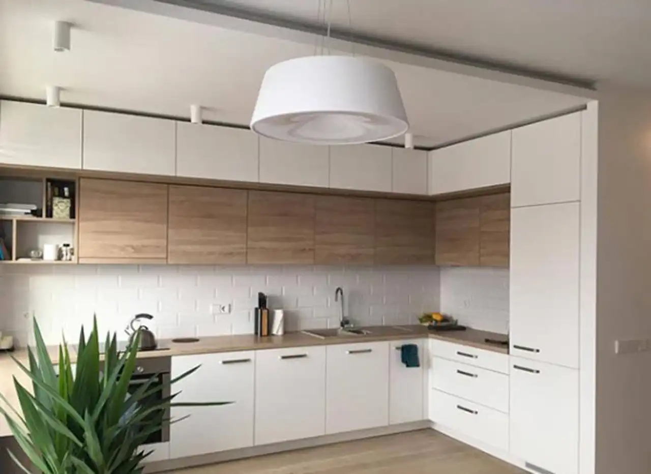 بهترین مدل کابینت ام دی اف سفید + مدل های جدید و شیک کابینت مدرن آشپزخانه با رنگ سفید