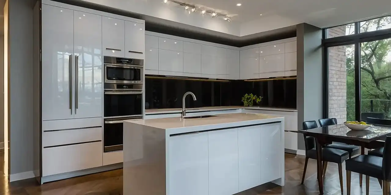 زیباترین مدل کابینت های گلاس + قشنگ ترین کابینت های ترند امسال را اینجا ببینید