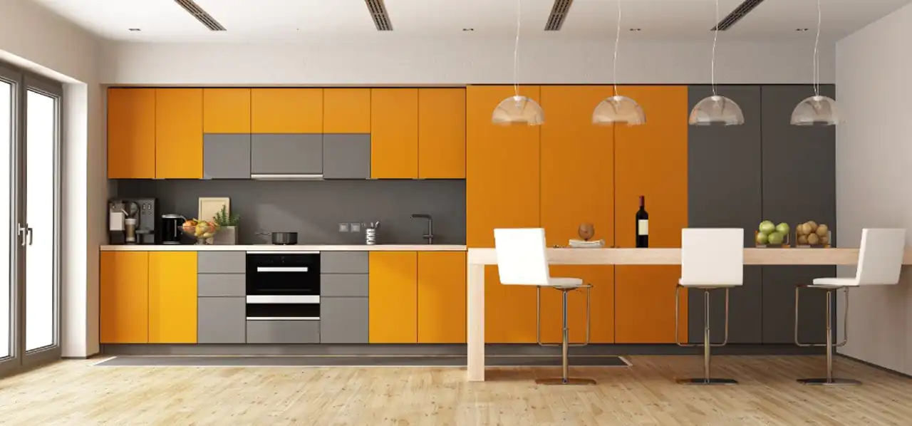 جدیدترین مدل کابینت آشپزخانه ام دی اف + زیباترین مدل های کابینت آشپزخانه لاکچری