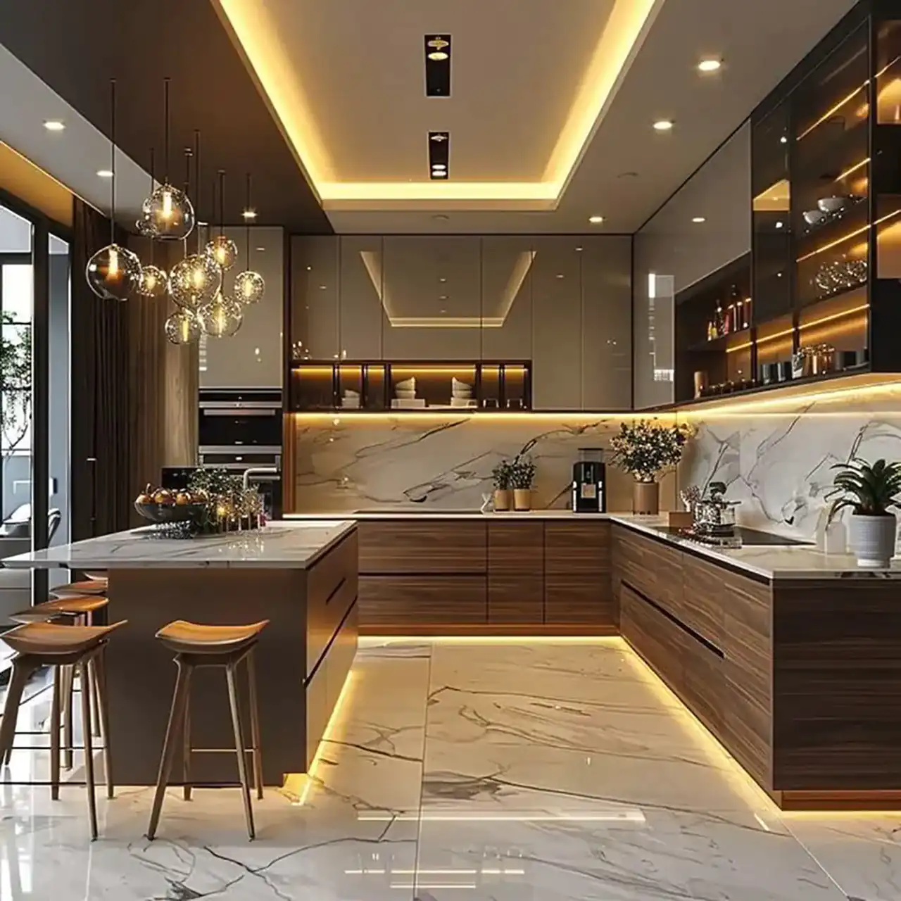 زیباترین مدل کابینت های گلاس + قشنگ ترین کابینت های ترند امسال را اینجا ببینید