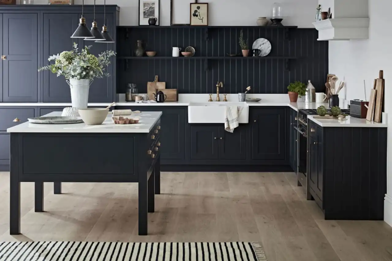 مدل کابینت برای آشپزخانه ال+ زیباترین دیزاین و طراحی کابینت برای آشپزخانه ال