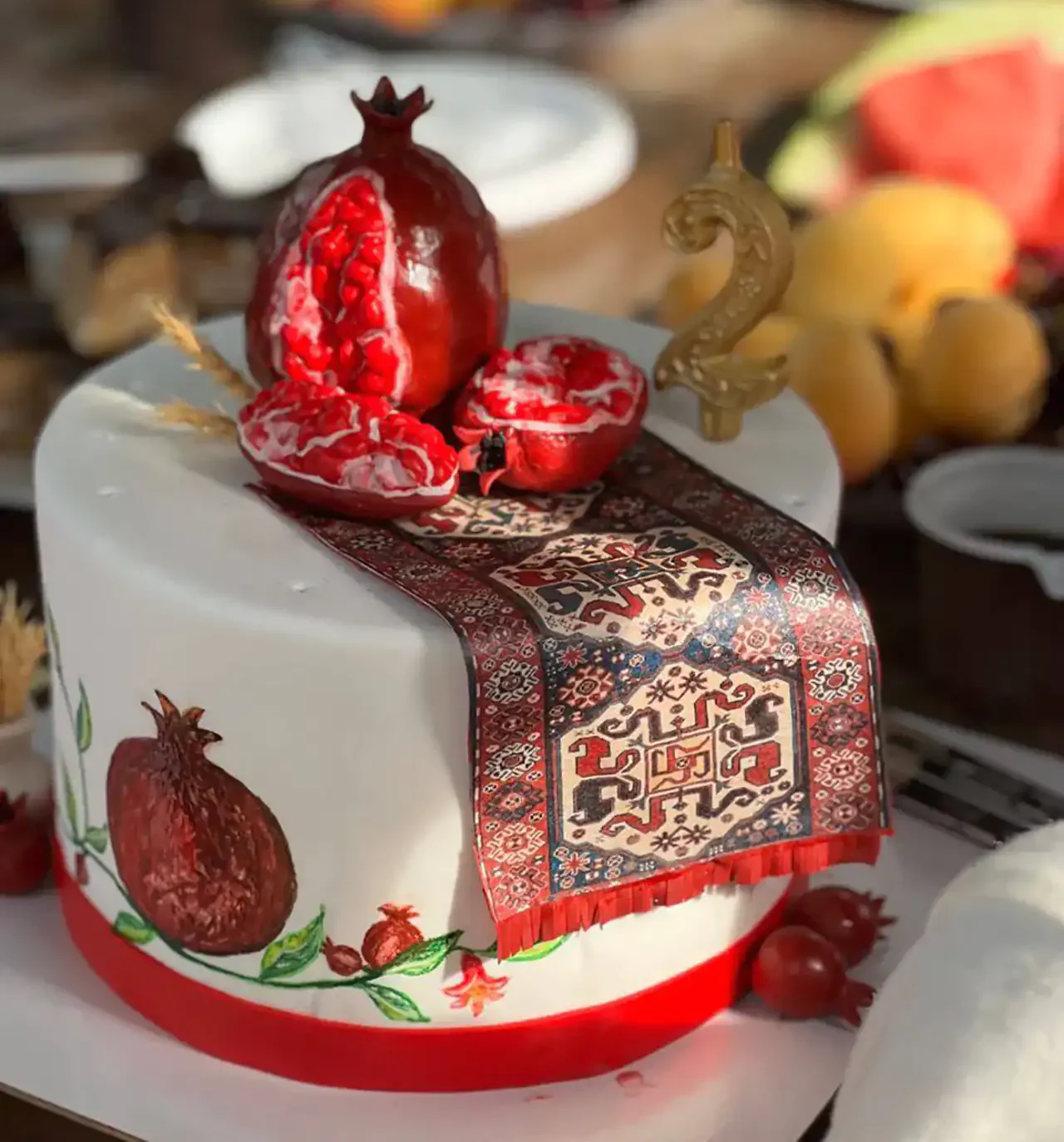 مدل کیک شب یلدا + زیباترین مدل های کیک شب یلدا ترند امسال بسیار کیوت