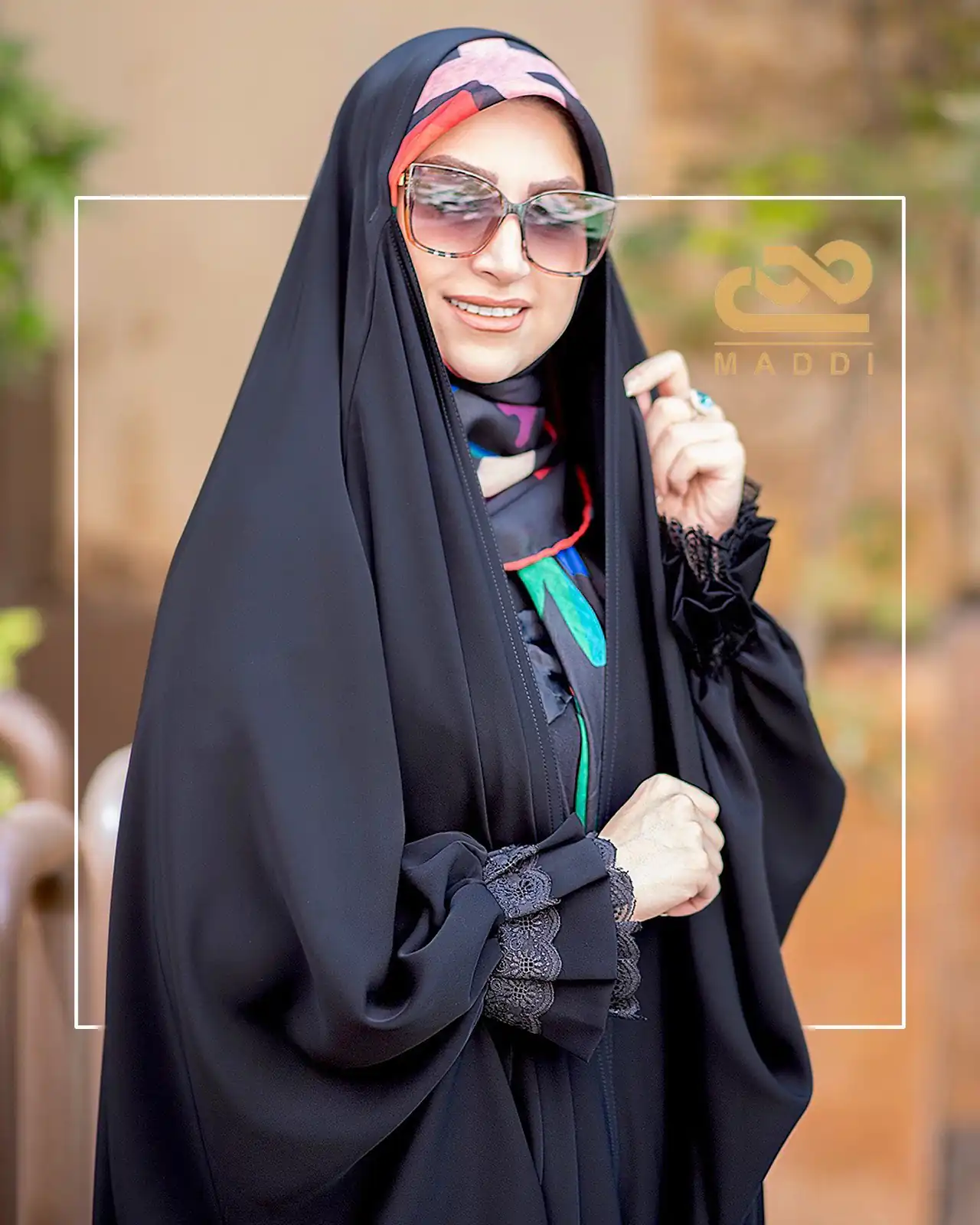 مدل چادر عربی + زیباترین مدل های چادر عربی تنرد امسال بسیار شکیل
