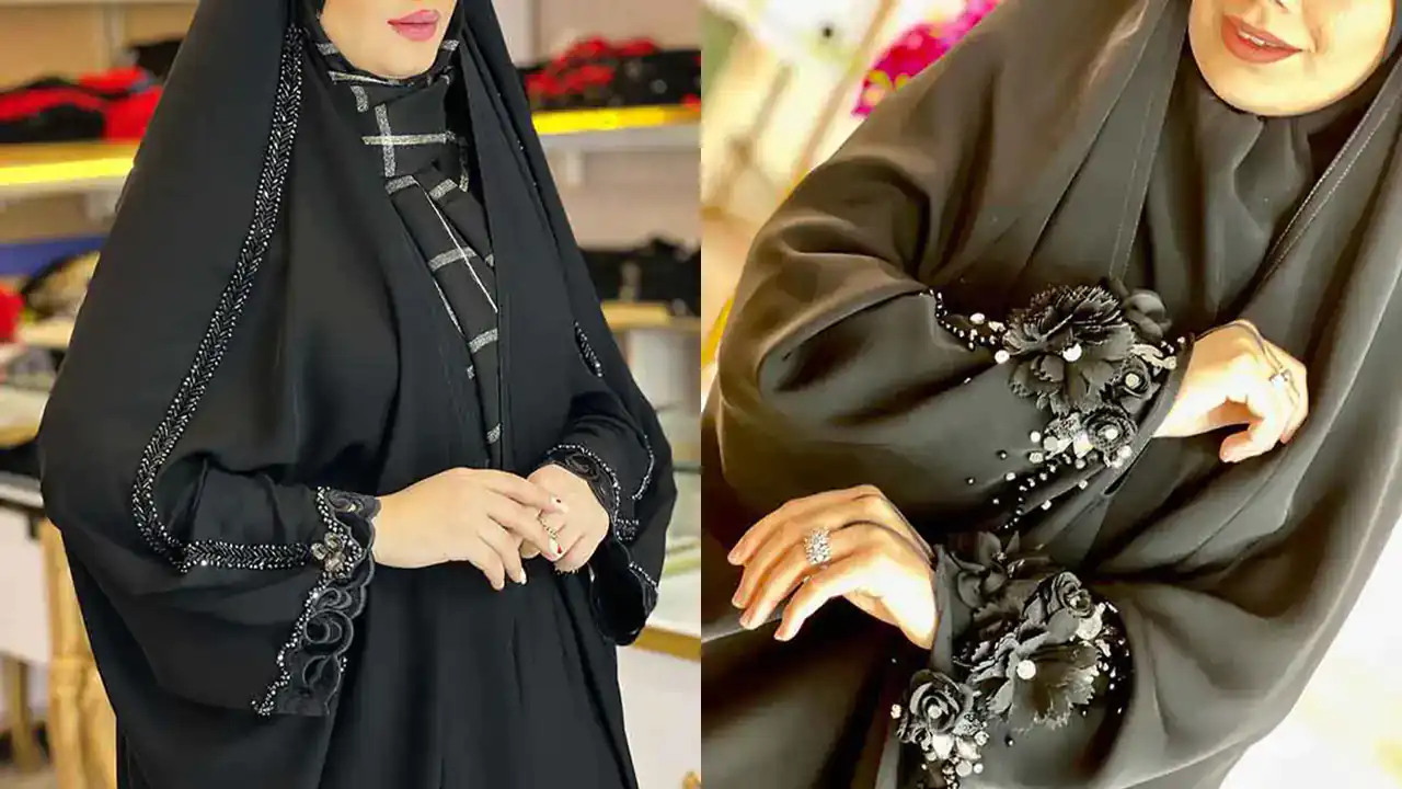 مدل چادر مشکی جدید + زیباترین مدل های چادر مشکی جدید و ترند امسال