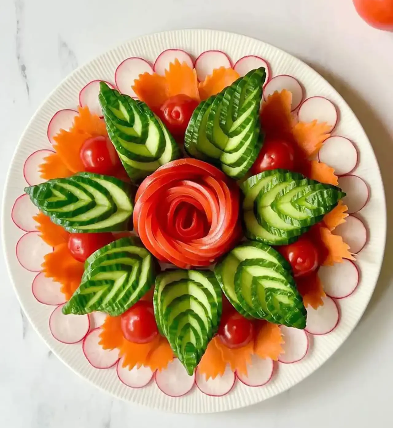 چند مدل سالاد + زیباترین مدل های سالاد مجلسی ترند امسال با تزیین فوق العاده