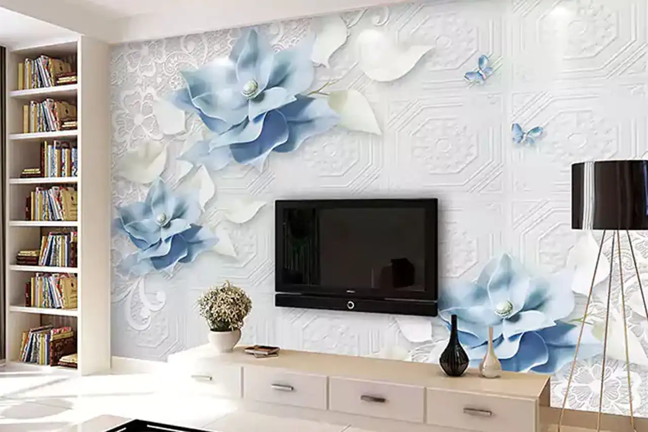 جدیدترین مدل دکوراسیون پشت تلویزیون + زیباترین مدل های دکوراسیون پشت تلویزیون
