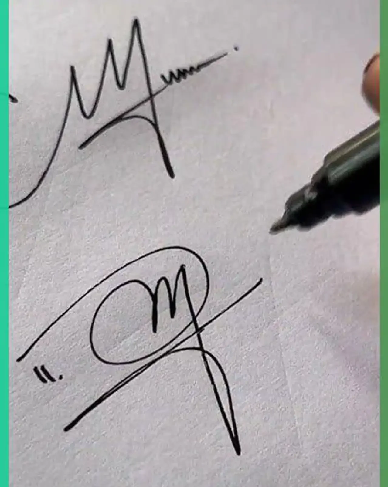 امضا رسمی + زیباترین مدل های امضا رسمی بسیار شیک و با کلاس