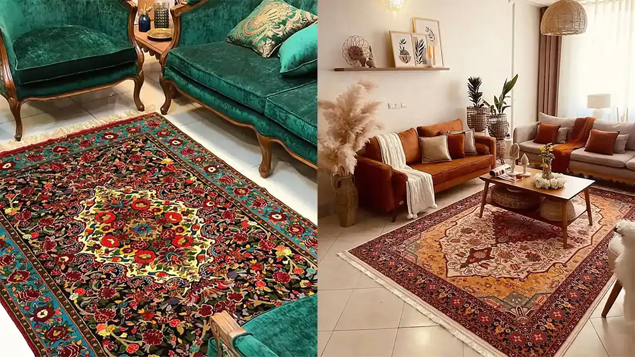 مدل فرش جدید + زیباترین مدل های فرش جدید و تولید امسال بسیار شیک