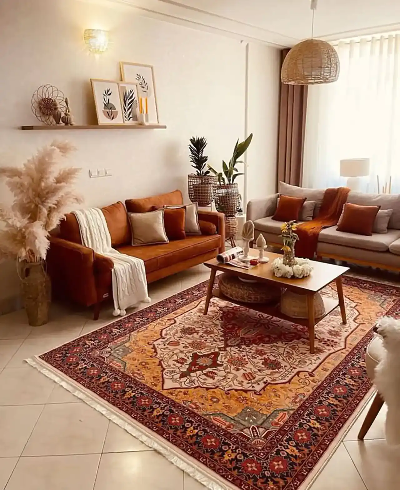 مدل فرش جدید + زیباترین مدل های فرش جدید و تولید امسال بسیار شیک