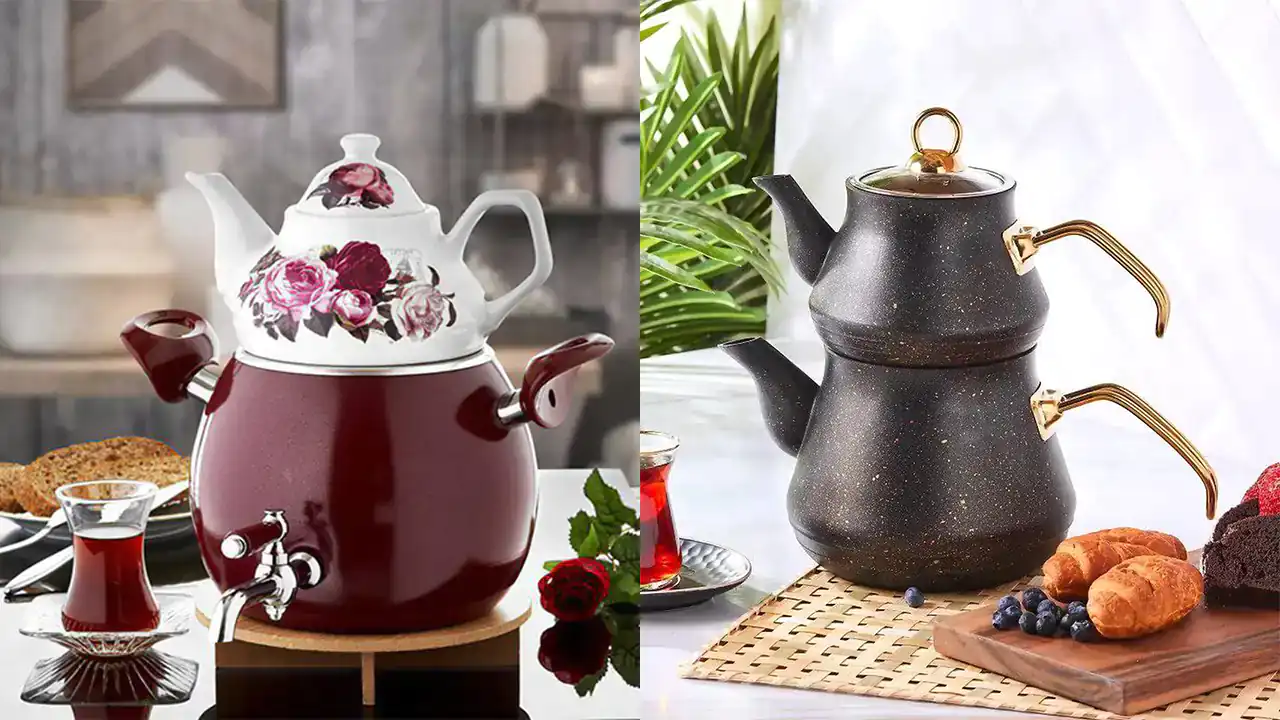 مدل قوری کتری شیک + زیباترین مدل های قوری کتری شیک و جدید و لاکچری