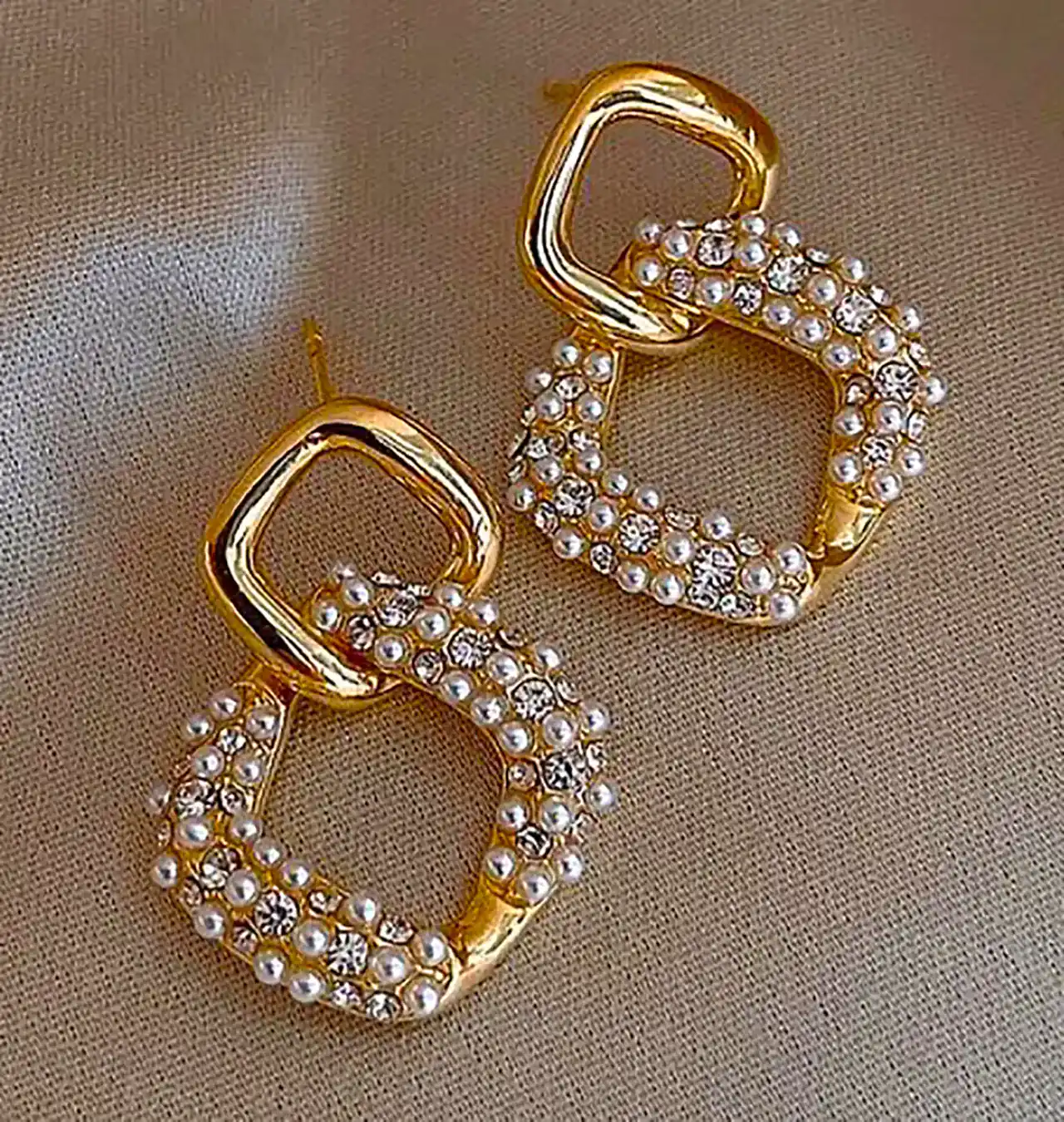 مدل گوشواره اسپرت طلا + زیباترین مدل های گوشواره اسپرت طلا امسال