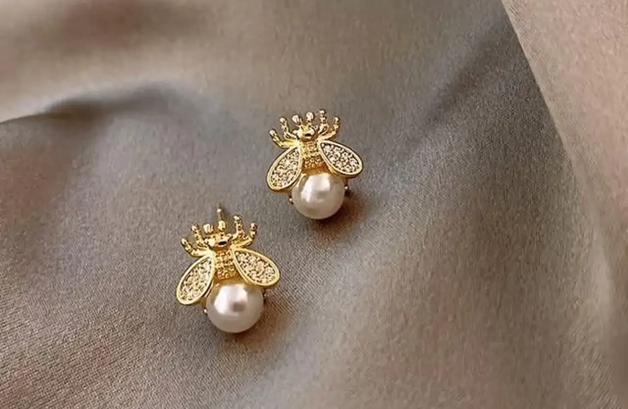 مدل گوشواره نوزادی + زیباترین مدل های گوشواره نوزادی امسال بسیار شیک