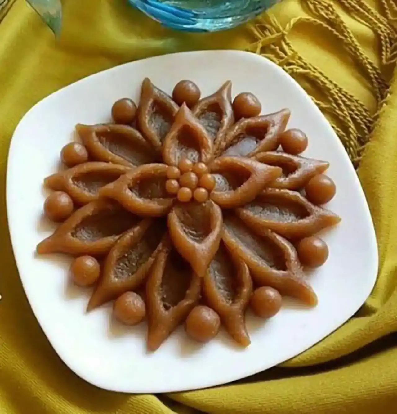تزیین حلوا + زیباترین مدل های تزیین حلوا بسیار شیک و لاکچری و جالب