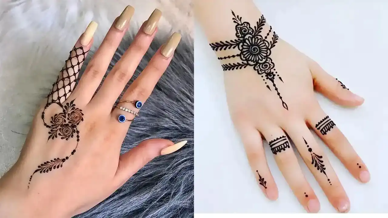 مدل حنا آسان + زیباترین مدل های حنا آسان دست بسیار شیک و لاکچری و ترند امسال