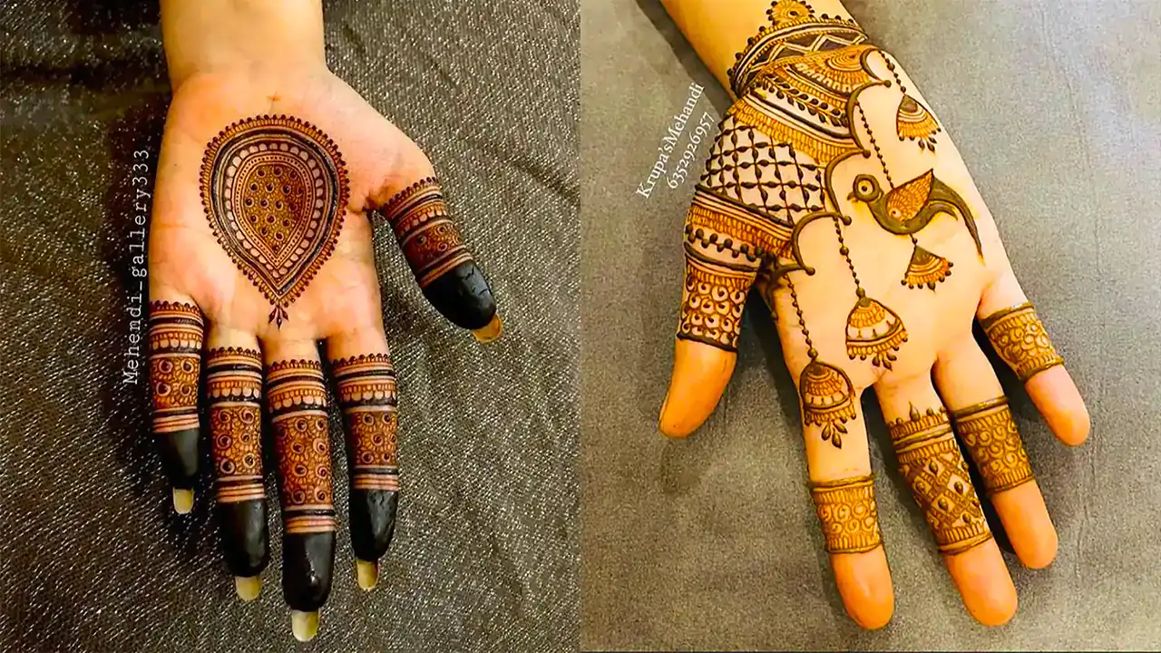 مدل حنا کف دست + زیباترین مدل های حنا کف دست بسیار شیک و لاکچری