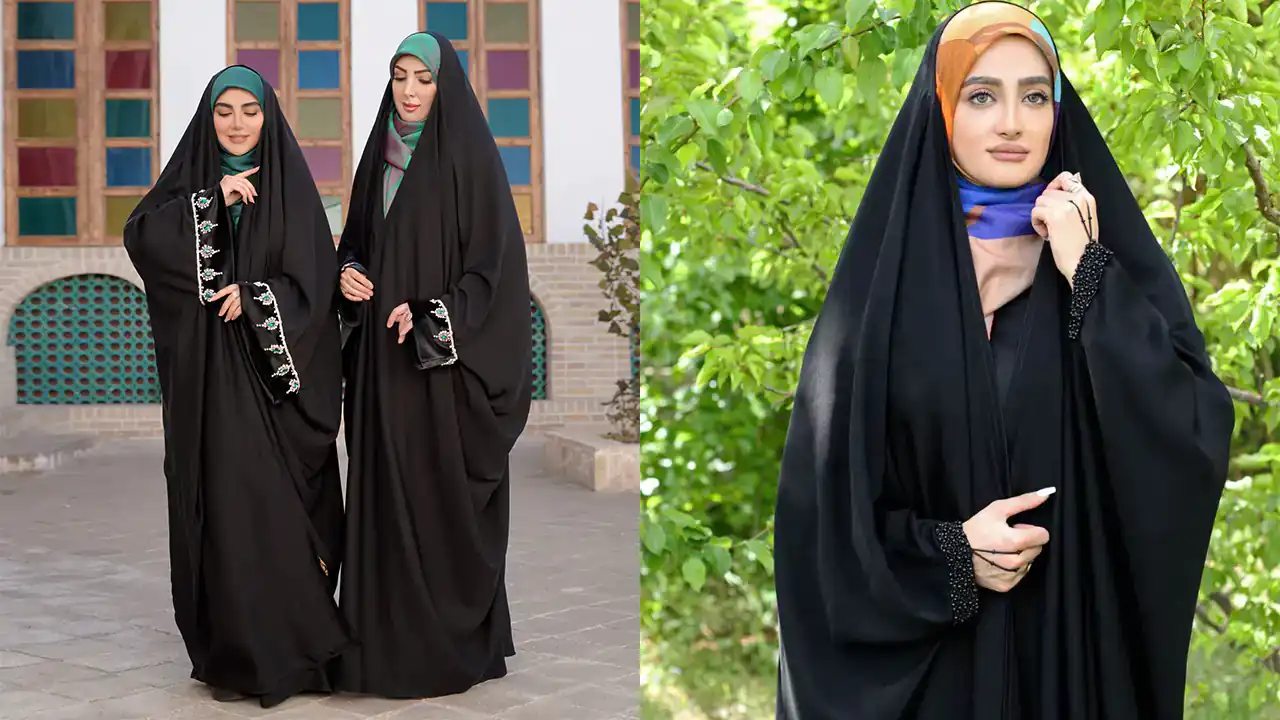 مدل حجاب با چادر + زیباترین مدل های حجاب با چادر ترند امسال بسیار شکیل