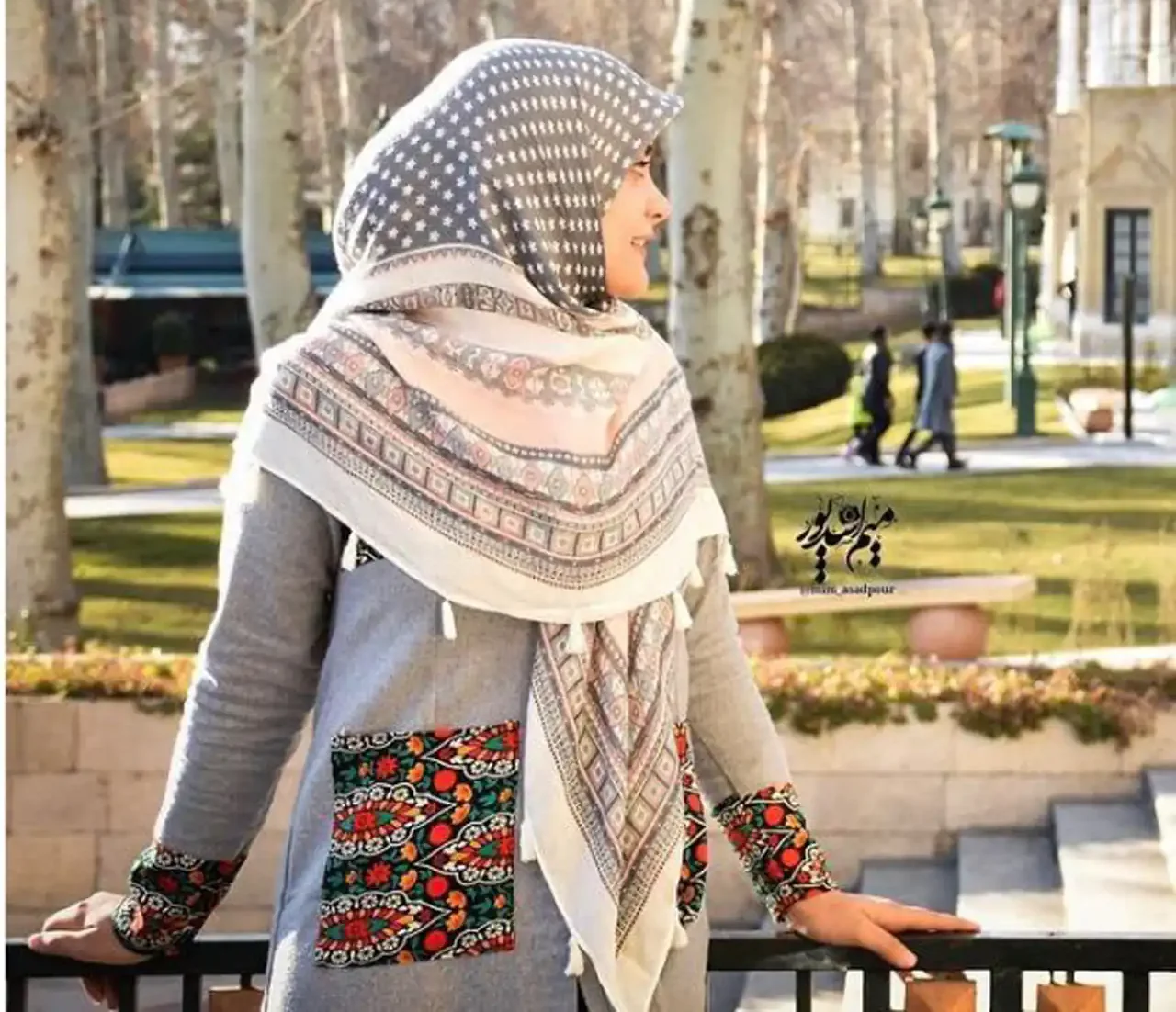 مدل حجاب ساده + زیباترین مدل های حجاب ساده و شیک و سنگین ترند امسال