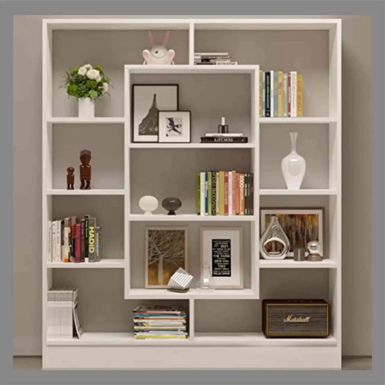 جدیدترین مدل کتابخانه + مدل های خاص و بسیار خلاقانه کتابخانه برای اتاق و محل کار