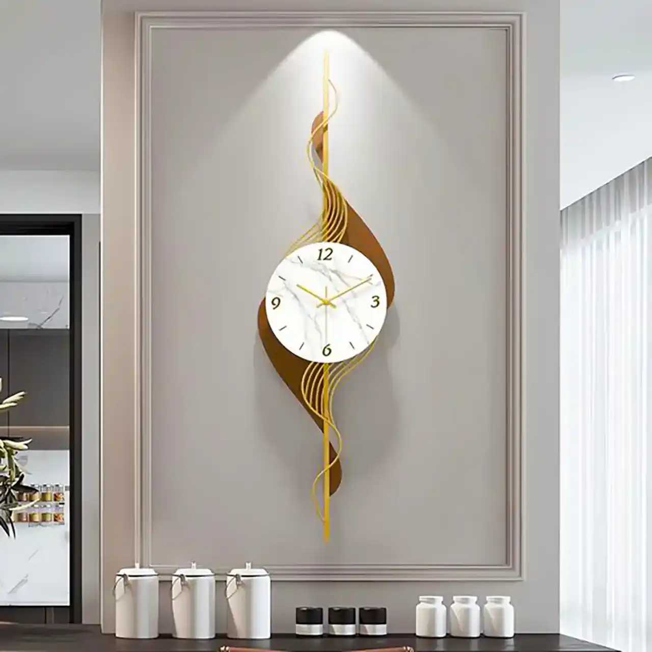 جدیدترین مدل ساعت دیواری مدرن + مدل های شیک و ترند ساعت دیواری فلزی و چوبی لاکچری