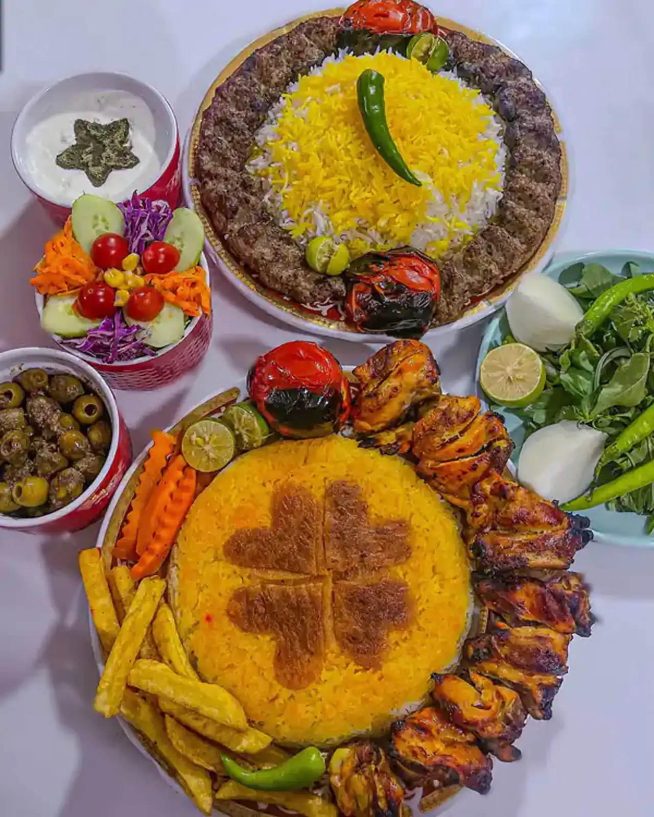 تزیین جوجه کباب + بهترین ایده ها برای تزیین جوجه کباب بسیار شیک و لاکچری