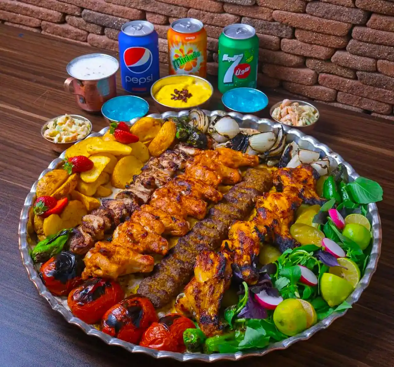 تزیین جوجه کباب + بهترین ایده ها برای تزیین جوجه کباب بسیار شیک و لاکچری