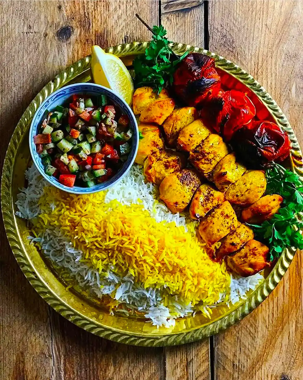 تزیین جوجه کباب + بهترین ایده ها برای تزیین جوجه کباب بسیار شیک و لاکچری