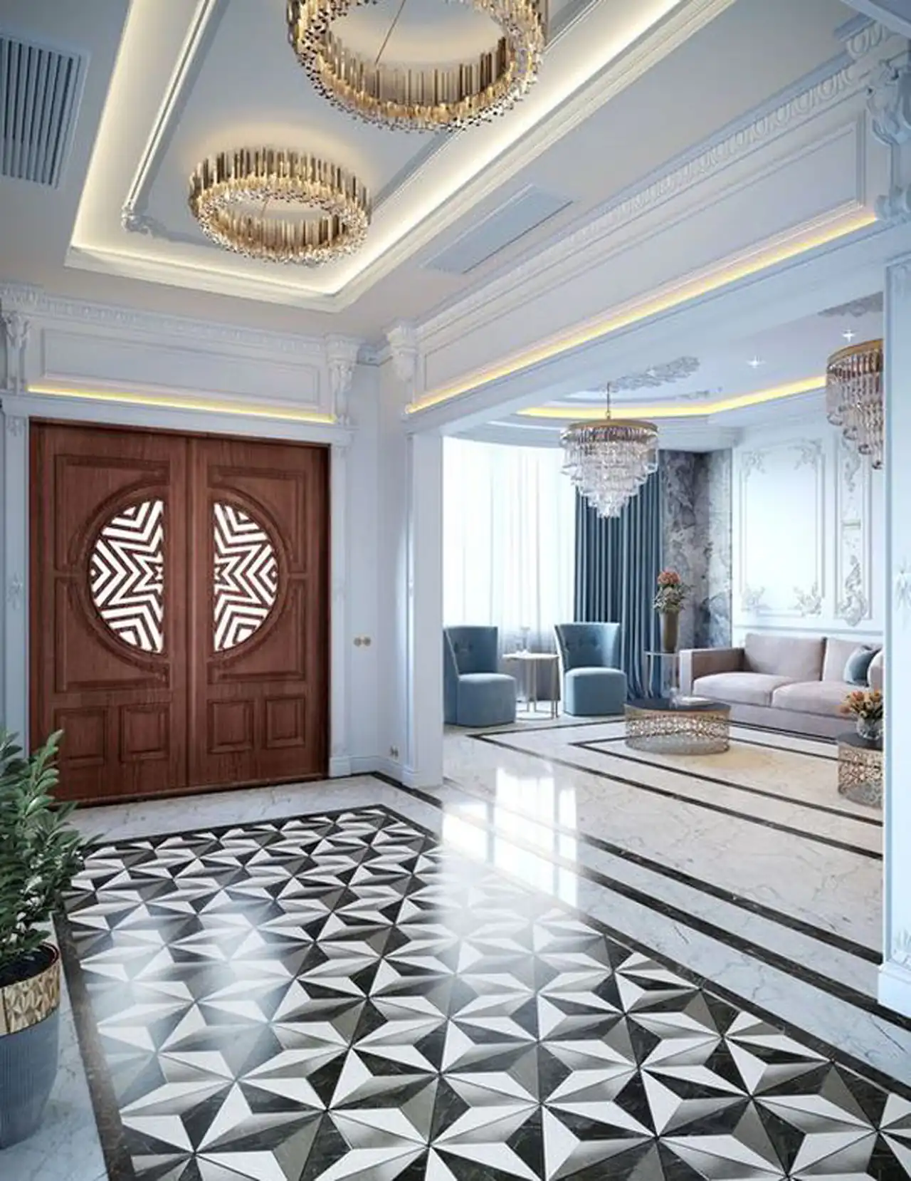 مدل کفپوش پذیرایی + زیباترین مدل های کفپوش پذیرایی ترند امسال بسیار شیک