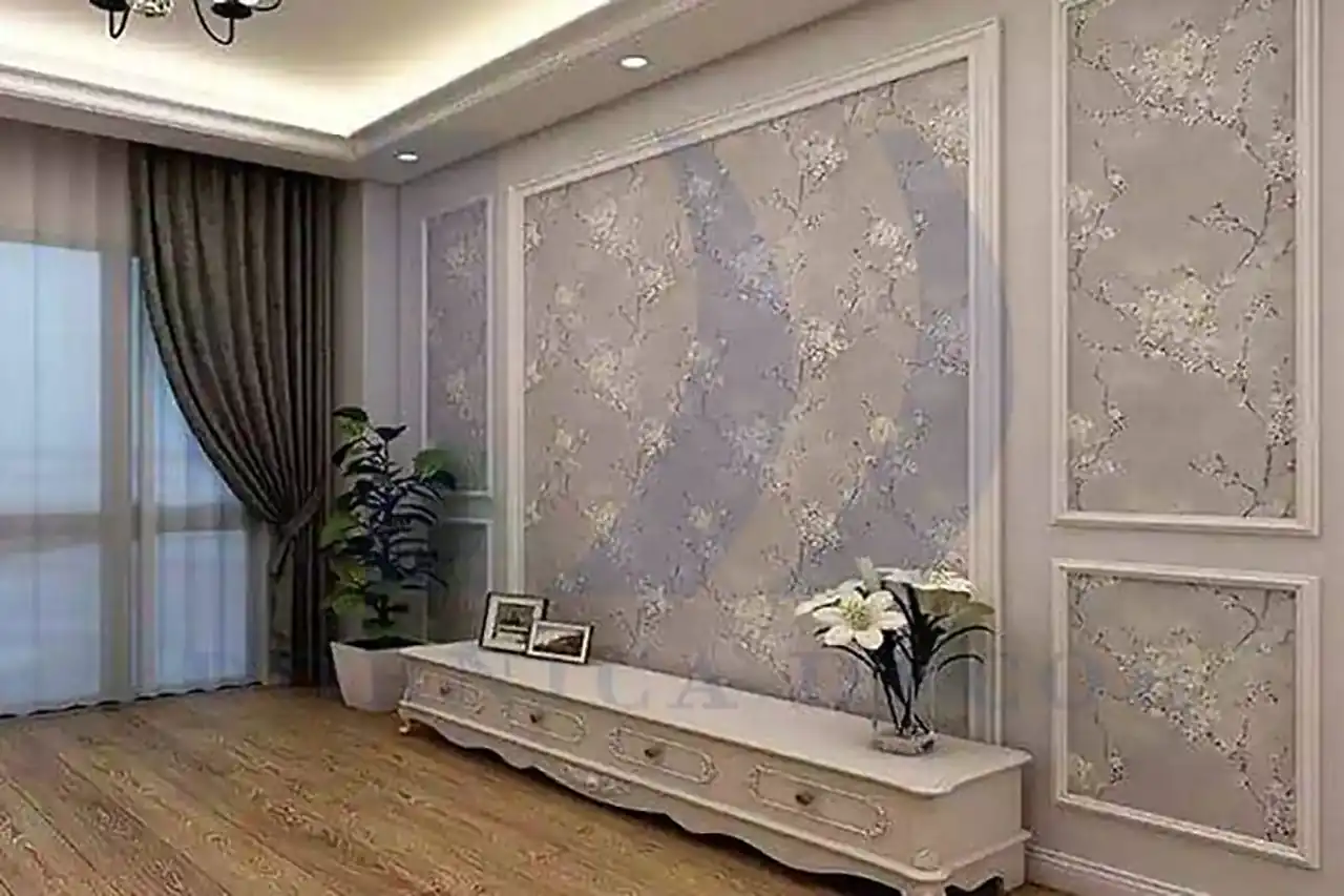 مدل کاغذ دیواری ساده و شیک + زیباترین مدل های کاغذ دیواری ترند امسال