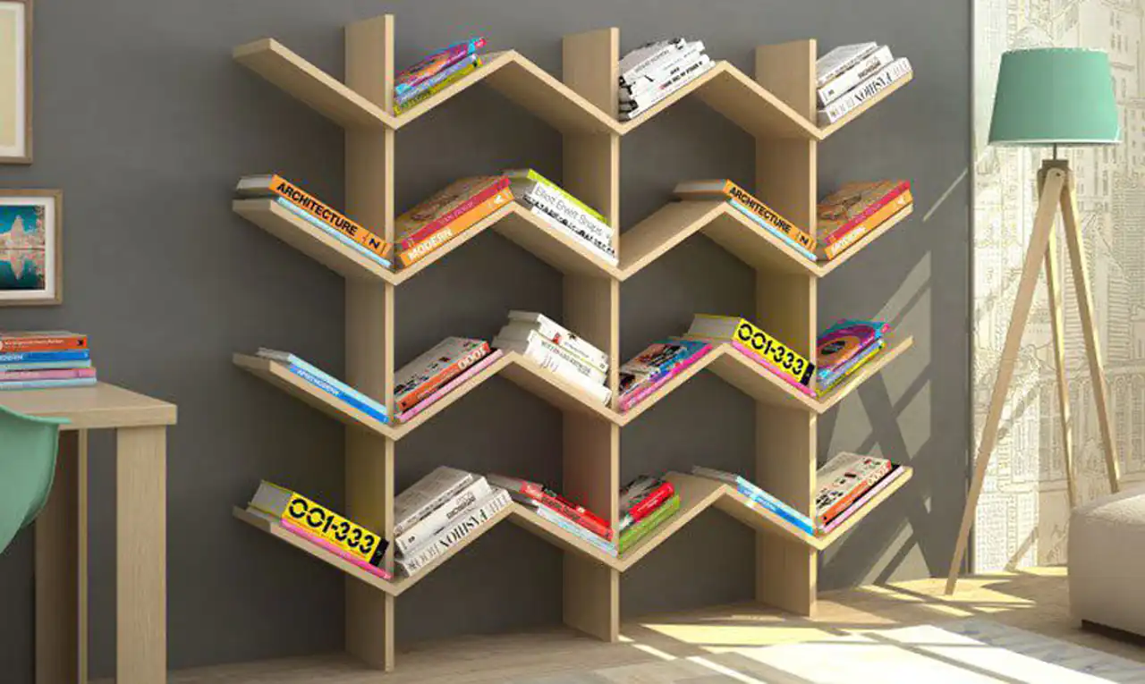 انواع مدل کتابخانه + زیباترین مدل های کتابخانه ترند امسال بسیار شیک و لاکچری