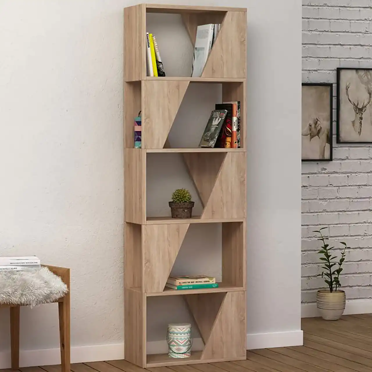 مدل کتابخانه ایستاده + زیباترین مدل های کتابخانه ایستاده برای پذیرایی و اتاق خواب