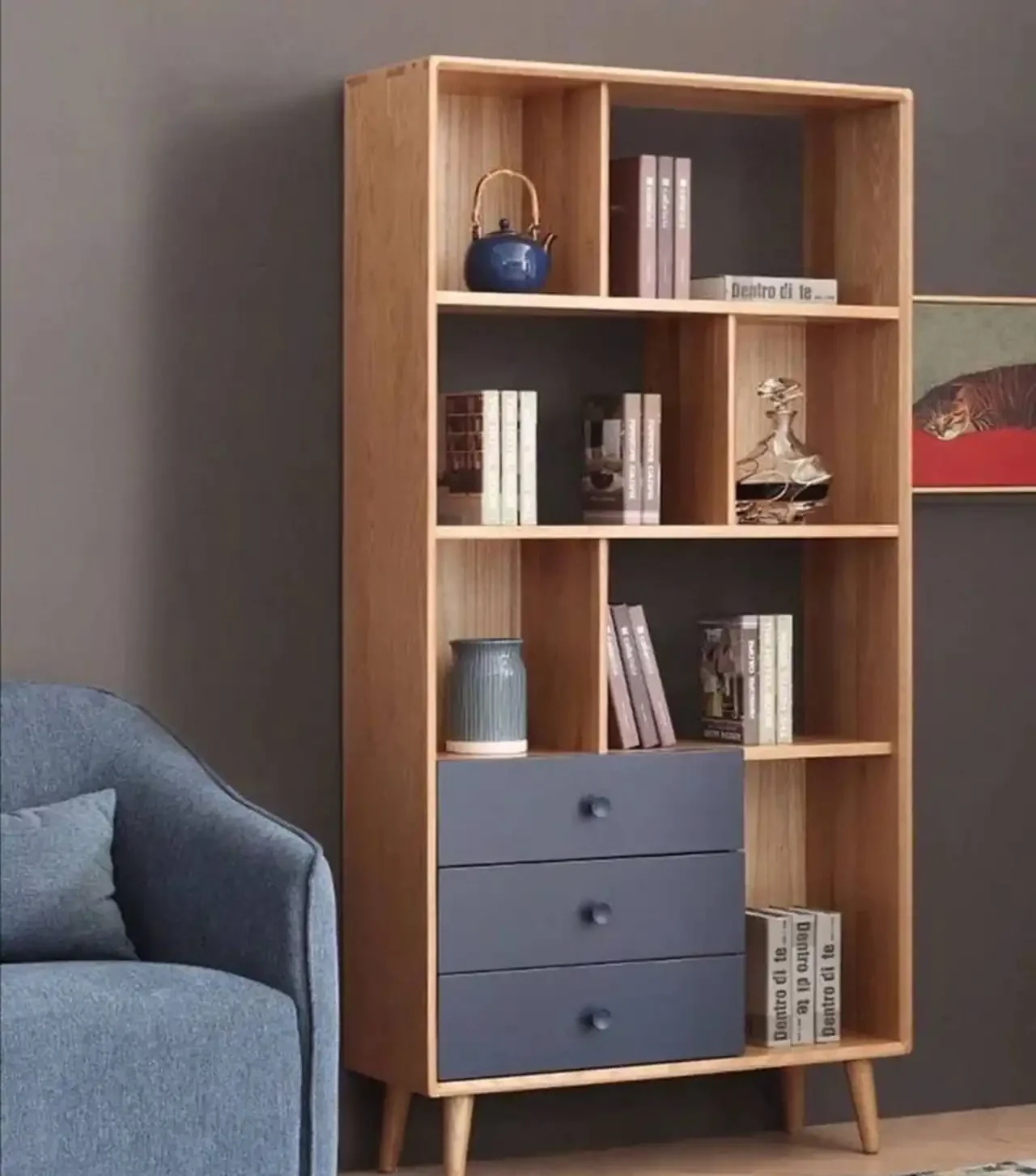 مدل کتابخانه ایستاده + زیباترین مدل های کتابخانه ایستاده برای پذیرایی و اتاق خواب