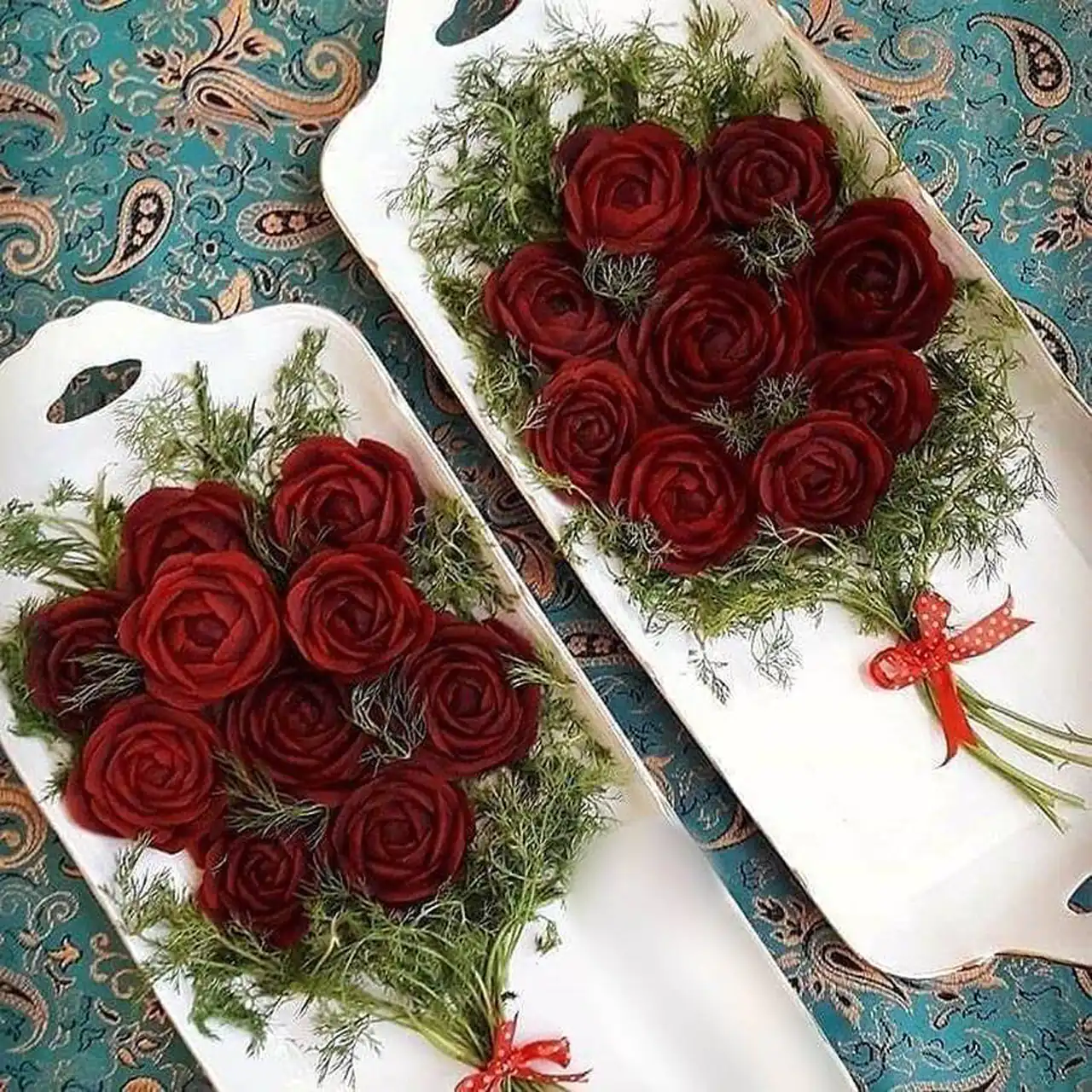 تزیین لبو شب یلدا + زیباترین دیزاین و تزیین برای لبوی شب یلدا امسال