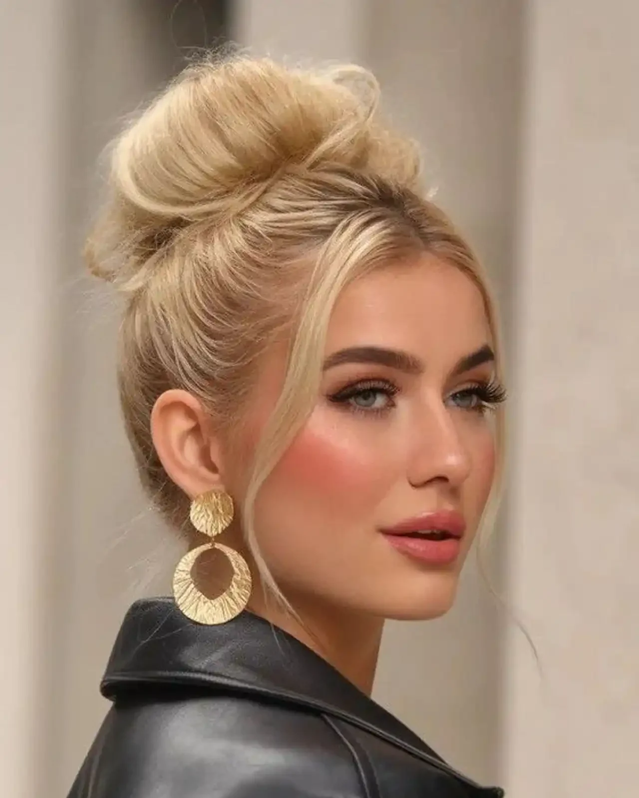 مدل میکاپ و شینیون جدید + زیباترین ترکیب میکاپ و شینیون جدید و ترند امسال