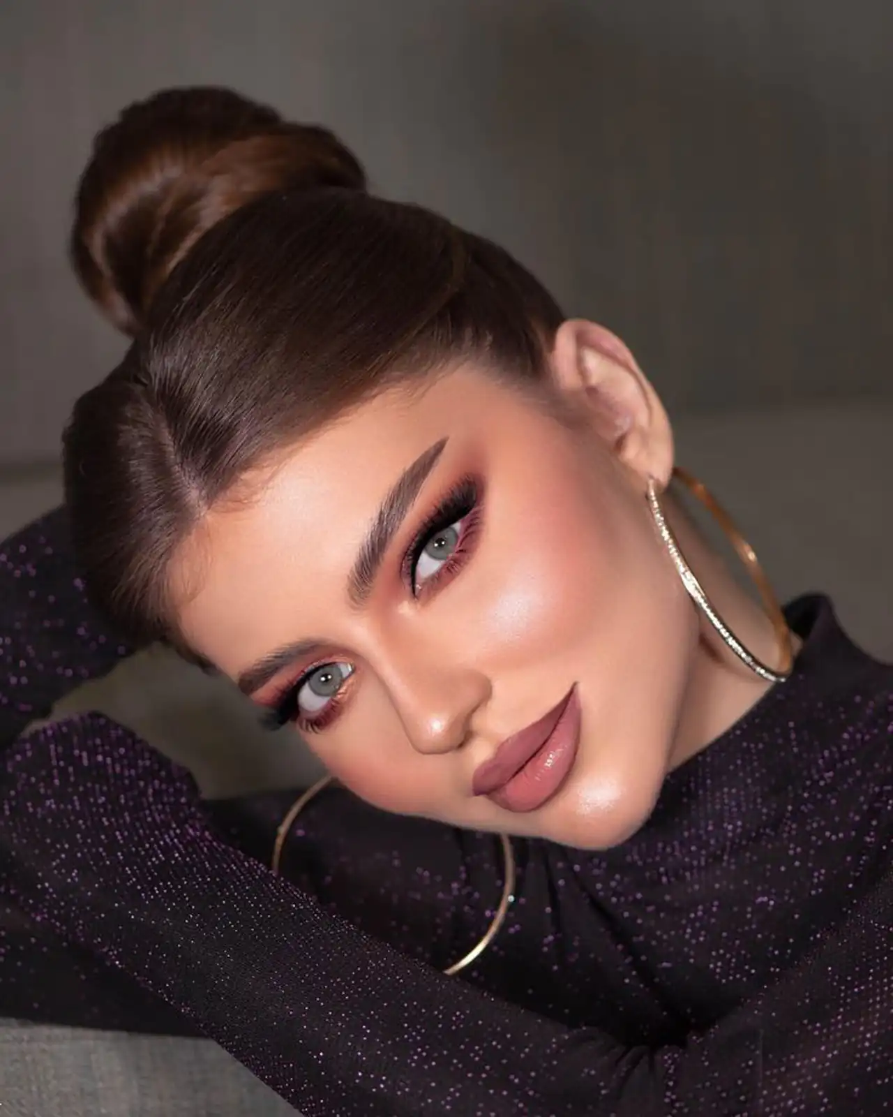 مدل میکاپ و شینیون جدید + زیباترین ترکیب میکاپ و شینیون جدید و ترند امسال