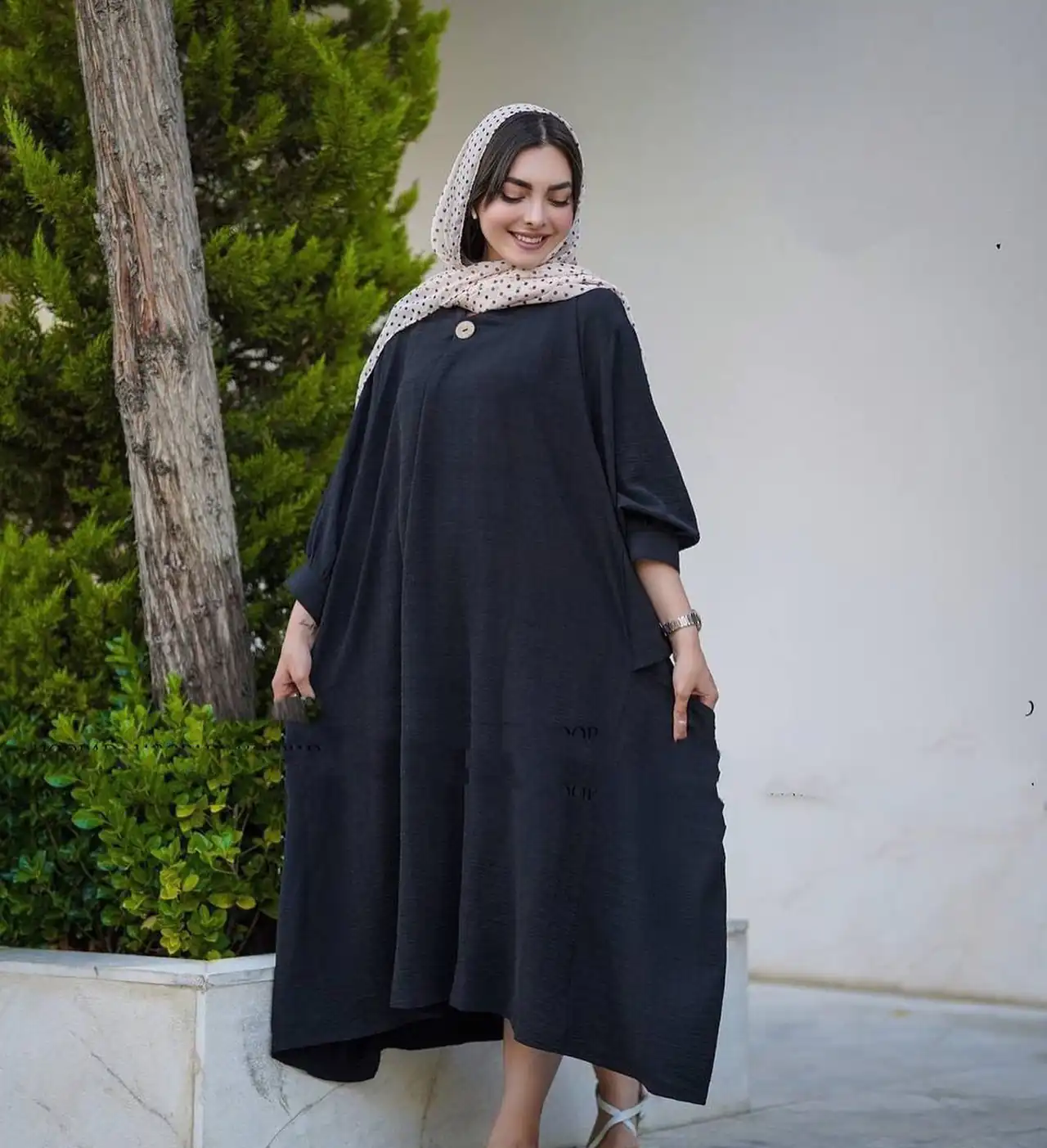 مدل مانتو ابروبادی طرح دار + زیباترین مدل های مانتو ابروبادی طرح دار ترند امسال
