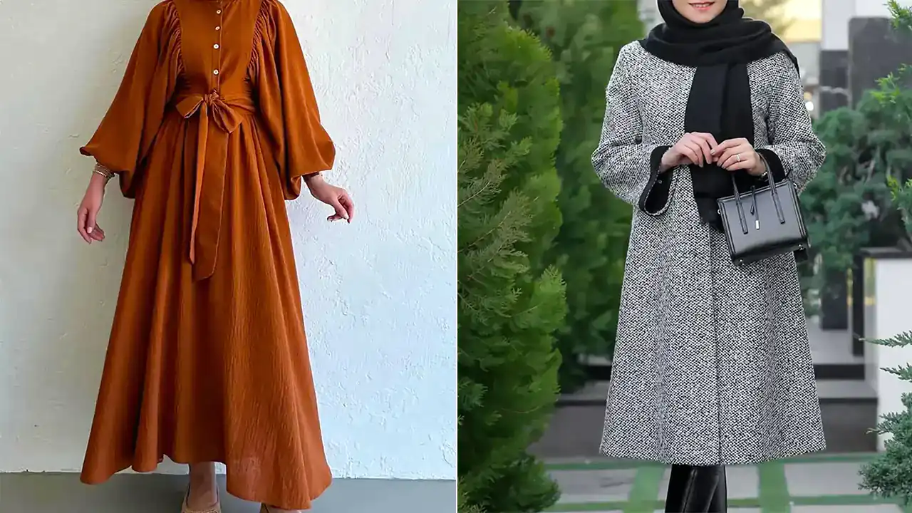 مدل مانتو بلند + زیباترین مدل های مانتو بلند ترند امسال بسیار شیک و لاکچری