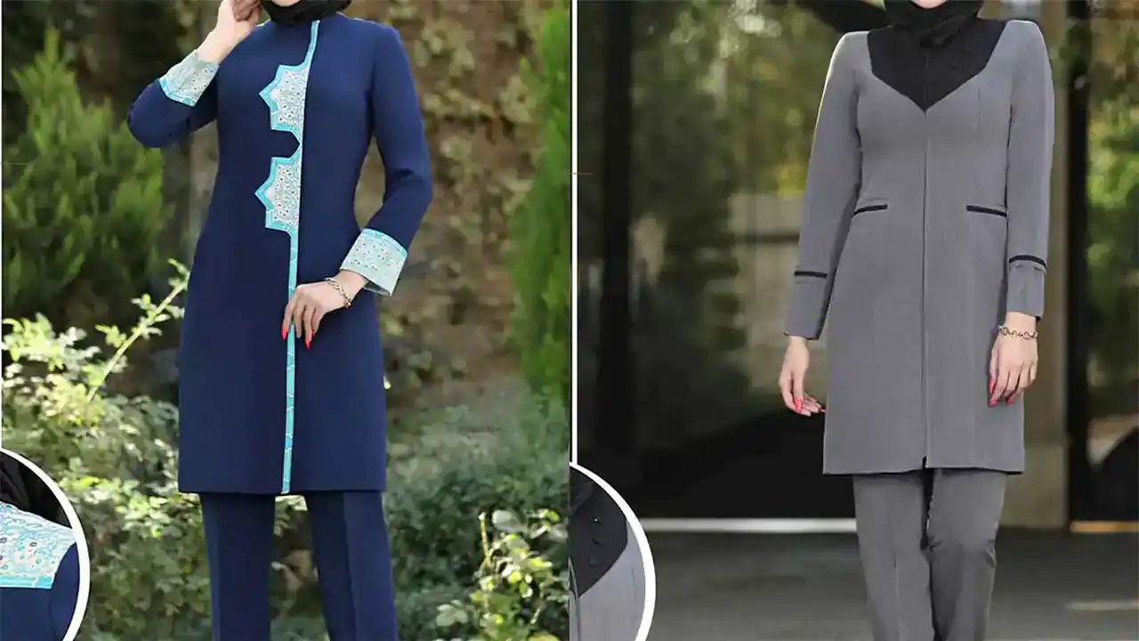 مدل مانتو اداری شیک و باکلاس + زیباترین مدل های مانتو اداری ترند امسال بسیار شیک