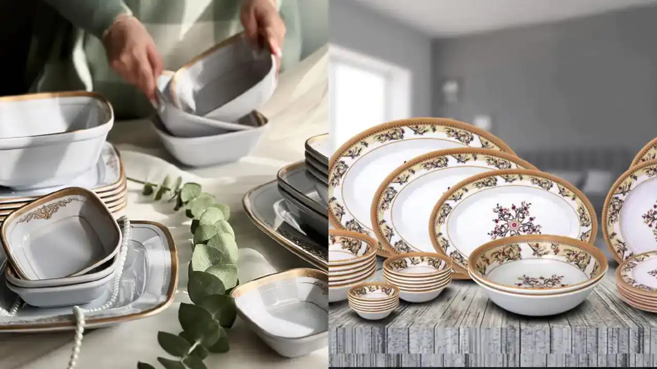 مدل سرویس غذاخوری ملامین + زیباترین مدل های سرویس غذاخوری ملامین امسال