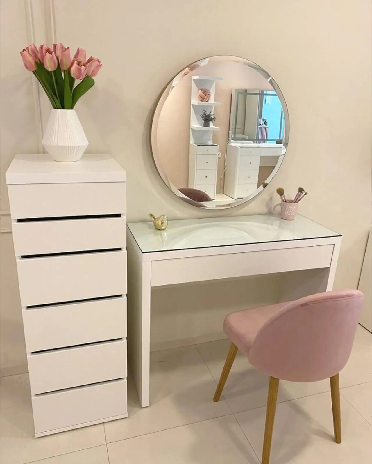مدل میز آرایش ساده و شیک + زیباترین مدل های میز آرایش ساده و شیک و لاکچری