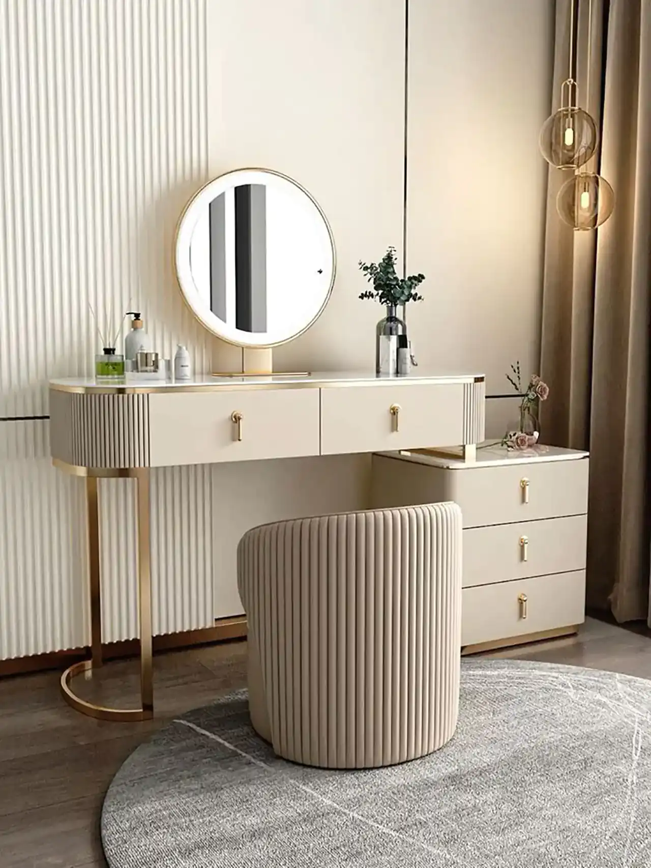 مدل میز آرایش ساده و شیک + زیباترین مدل های میز آرایش ساده و شیک و لاکچری