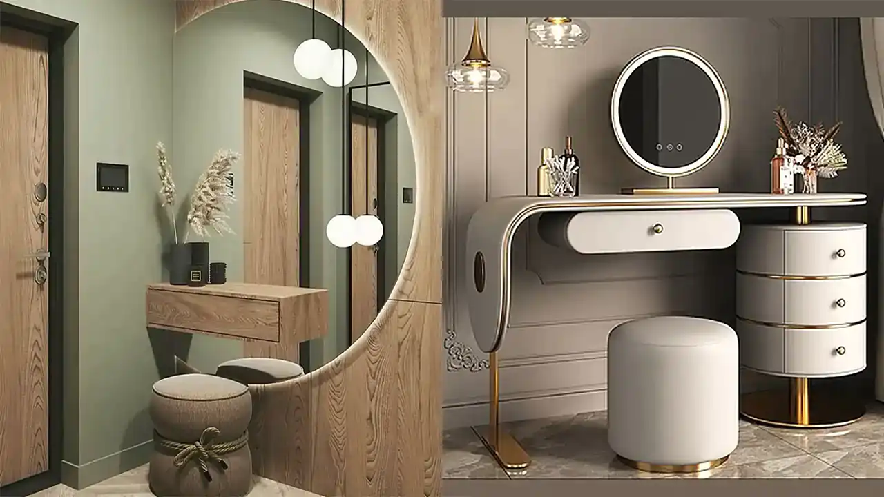 مدل میز آرایش دخترانه + زیباترین مدل های میز آرایش دخترانه بسیار شیک و لاکچری